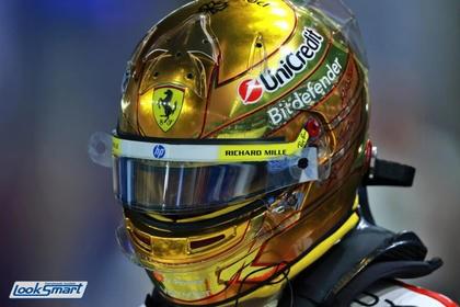 PRECOMMANDE - Looksmart LSHEL041 1:5 - CASQUE Ferrari HP GP Singapour 2026 - Lewis Hamilton