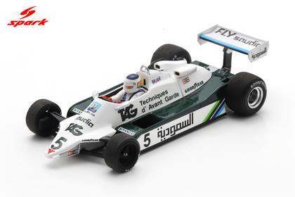 PRECOMMANDE - Spark S6997 1:43 - WILLIAMS FW07C N°5 TAG Williams-Ford 2nd South African GP 1982 Carlos Reutemann