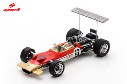 PRECOMMANDE - Spark S6371 1:43 - LOTUS 49B N°10 Lotus-Ford Winner Mexico GP 1968 Graham Hill