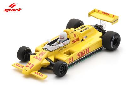 PRECOMMANDE - Spark S4585 1:43 - FITTIPALDI F7 N°21 3rd Argentine GP 1980 Keke Rosberg