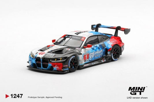 PRECOMMANDE - Mini GT MGT01247-L 1:64 - BMW M4 GT3 EVO N°1 Paul Miller Racing 24H Daytona 2025 K. van der Linde - C. de Phillippi - N. Verhagen - M. Snow