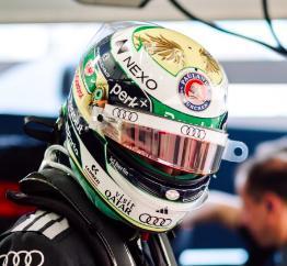 PRECOMMANDE - Spark 5HF254 Casque 1:5 - Gabriel Bortoleto - Audi Revolut F1 Team - 2026