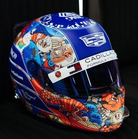 PRECOMMANDE - Spark 5HF259 Casque 1:5 - Valtteri Bottas - Cadillac Formula 1 Team - Japanese GP 2026
