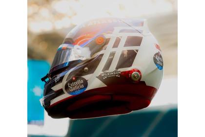 PRECOMMANDE - Spark 5HF262 Casque 1:5 - Carlos Sainz - Atlassian Williams F1 Team - Miami GP 2026