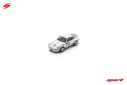 PRECOMMANDE - Spark 64S033 1:64 - PORSCHE 911 Carrera RSR 2.8 N°78 24H Le Mans 1973 H. Bayard - R. Ligonnet
