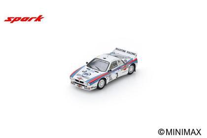 PRECOMMANDE - Spark S9167 1:43 - LANCIA 037 Rally N°3 Winner Rallye Acropolis 1983 W. Röhrl - C. Geistdörfer