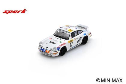 PRECOMMANDE - Spark SB561 1:43 - Porsche 964 Carrera 2 No.17 24H Spa 1991 H. Grohs - "Davit" - P. Slaus Limited (300ex.)