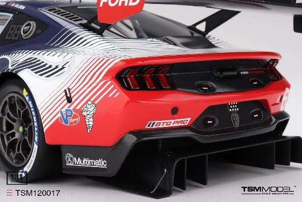 PRECOMMANDE - TSM Model TSM120017 1:12 - FORD Mustang GT3 N°65 Ford Multimatic Motorsports Class Winner 24H Daytona 2025  F. Vervisch - D. Olsen - C. Mies