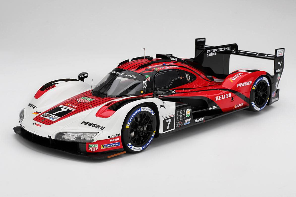 PRECOMMANDE - TSM Model TSM120018 1:12 - PORSCHE 963 N°7 Porsche Penske Motorsport Winner Daytona 24H 2024 D. Cameron - F. Nasr - M. Campbell - J. Newgarden