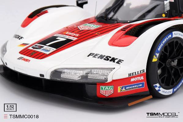 PRECOMMANDE - TSM Model TSM120018 1:12 - PORSCHE 963 N°7 Porsche Penske Motorsport Winner Daytona 24H 2024 D. Cameron - F. Nasr - M. Campbell - J. Newgarden