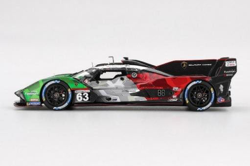PRECOMMANDE - TSM Model TSM430912 1:43 - LAMBORGHINI SC63 N°63 Automobili Lamborghini Squadra Corse Daytona 24H 2025 E. Mortara - D. Kvyat - R. Grosjean - M. Bortolotti