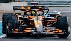 PRECOMMANDE - Minichamps 537256704 1:43 - MCLAREN FORMULA 1 TEAM MCL39 - LANDO NORRIS - SHAKEDOWN 2025